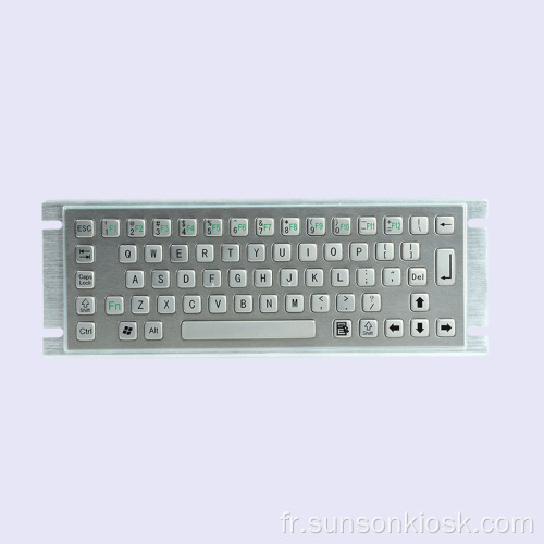 Clavier vandale robuste pour kiosque d&#39;information